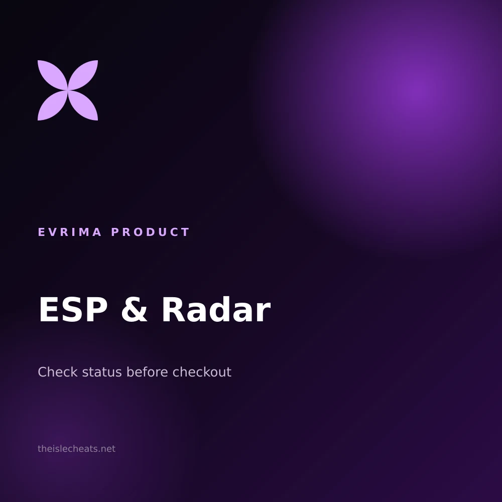 Evrima ESP Product Details Evrima ESP and radar product artwork